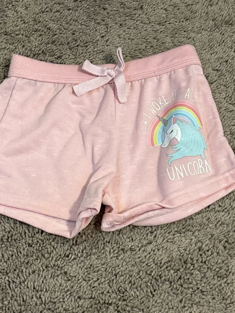 Justice White Girls' Bike Shorts